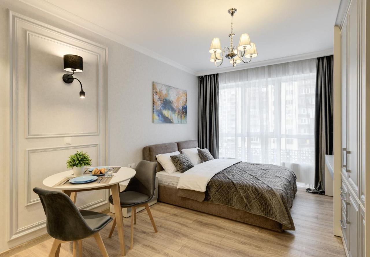 Modern New Cozy Apartment Kvartet Railway Station Киев Экстерьер фото