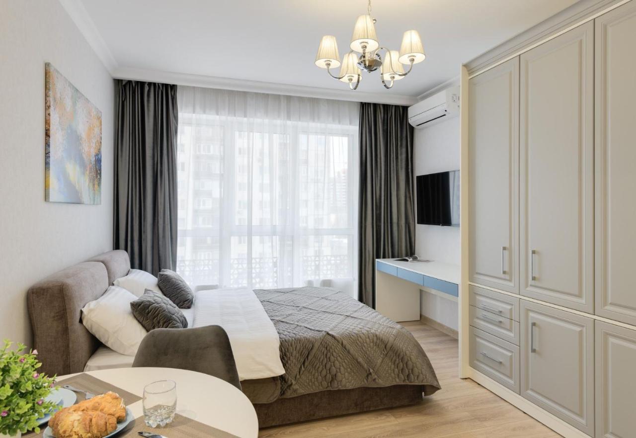 Modern New Cozy Apartment Kvartet Railway Station Киев Экстерьер фото