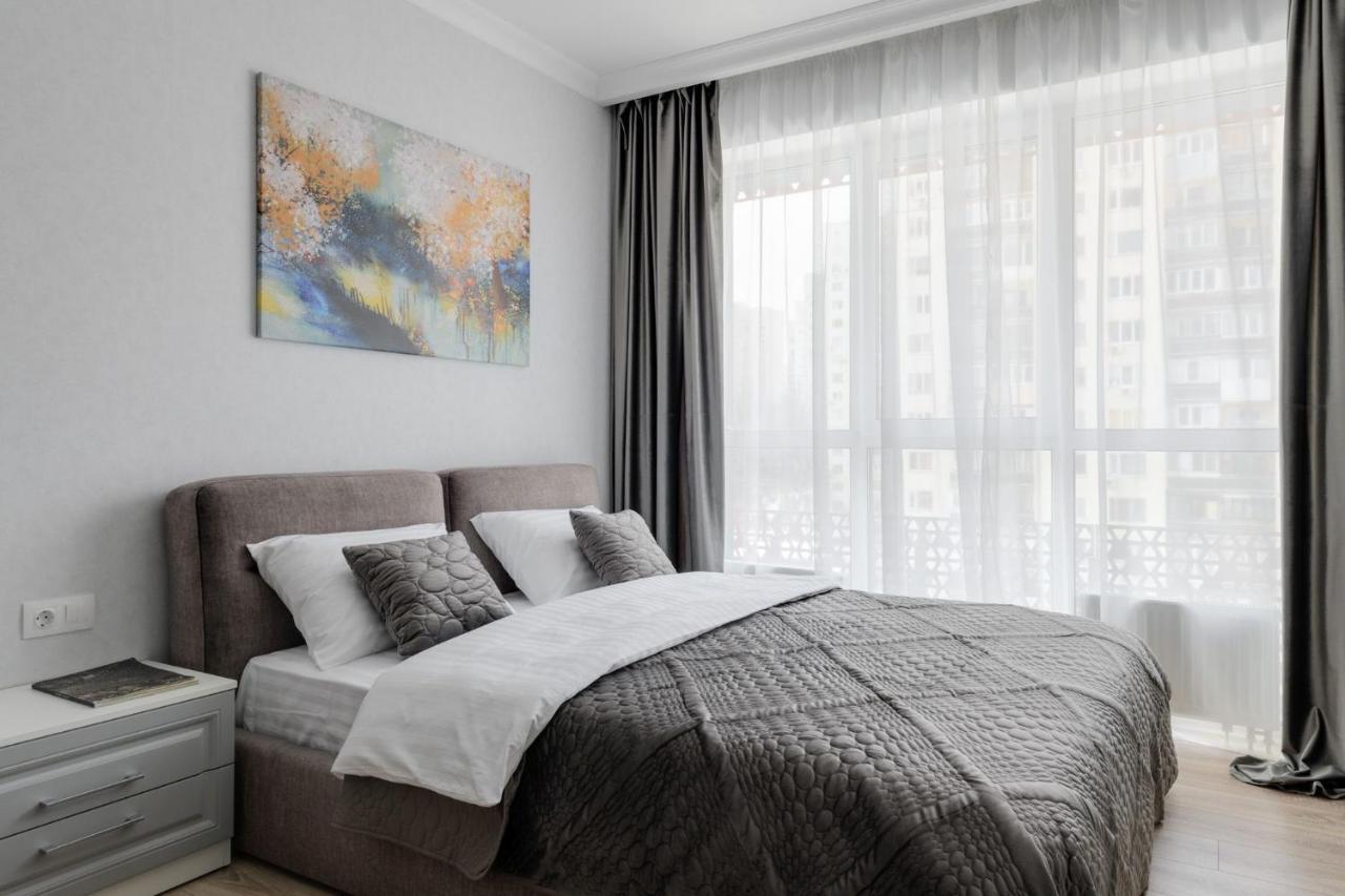 Modern New Cozy Apartment Kvartet Railway Station Киев Экстерьер фото