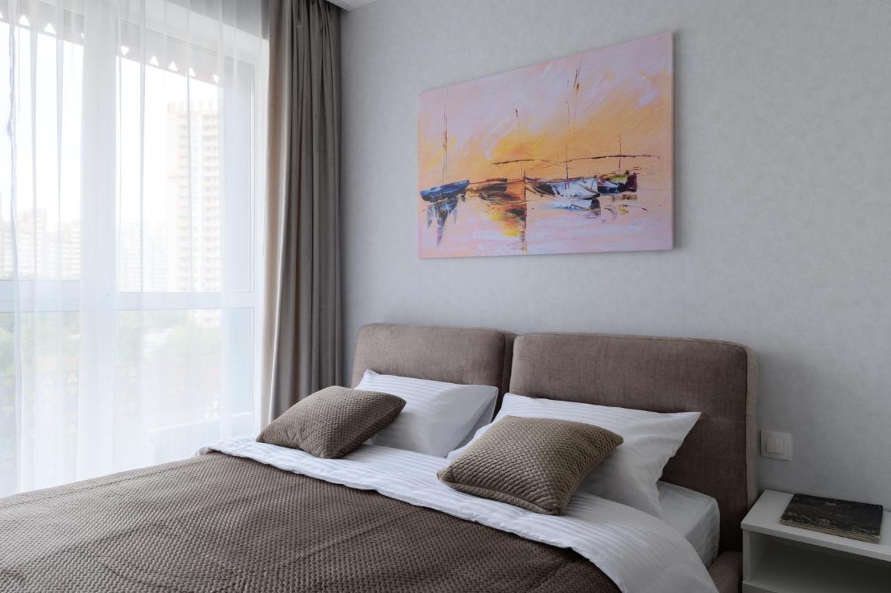 Modern New Cozy Apartment Kvartet Railway Station Киев Экстерьер фото