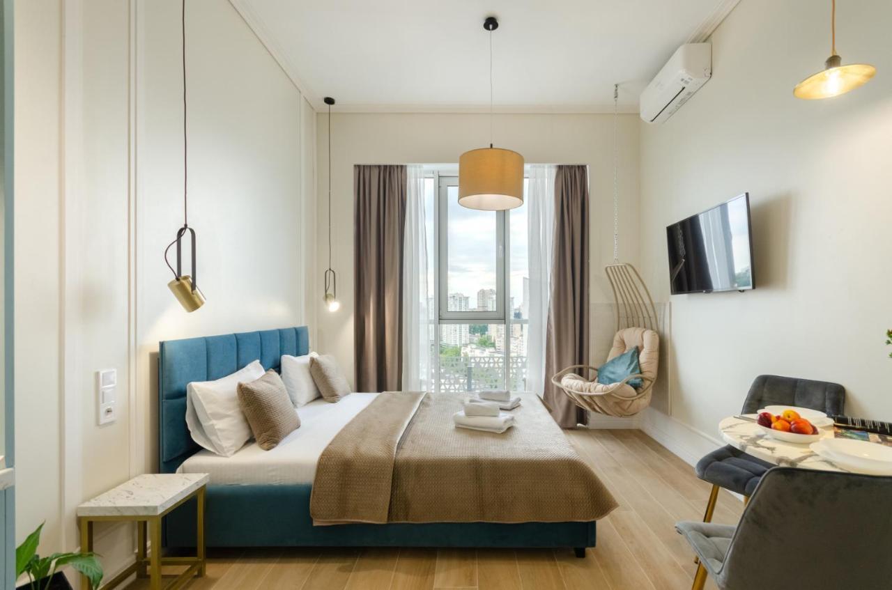 Modern New Cozy Apartment Kvartet Railway Station Киев Экстерьер фото