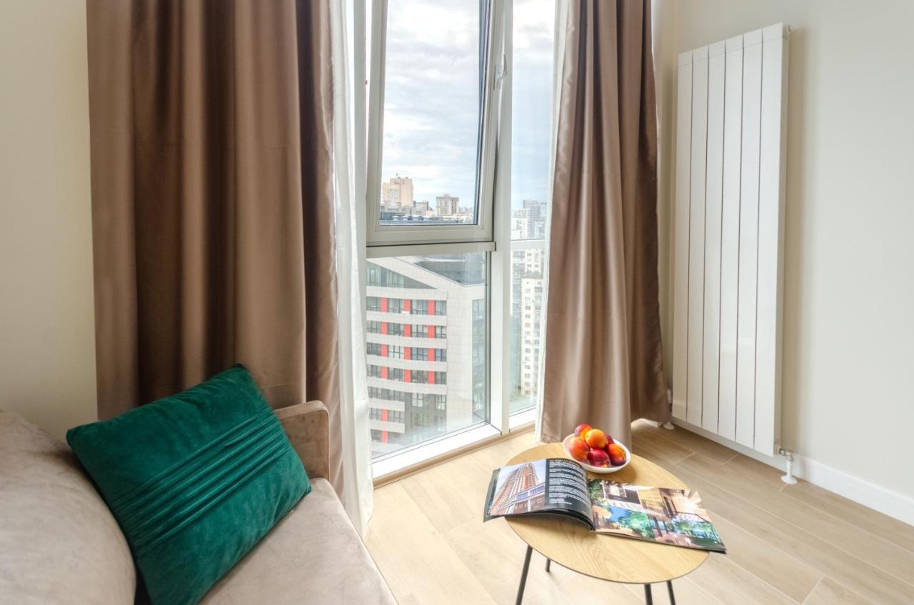 Modern New Cozy Apartment Kvartet Railway Station Киев Экстерьер фото