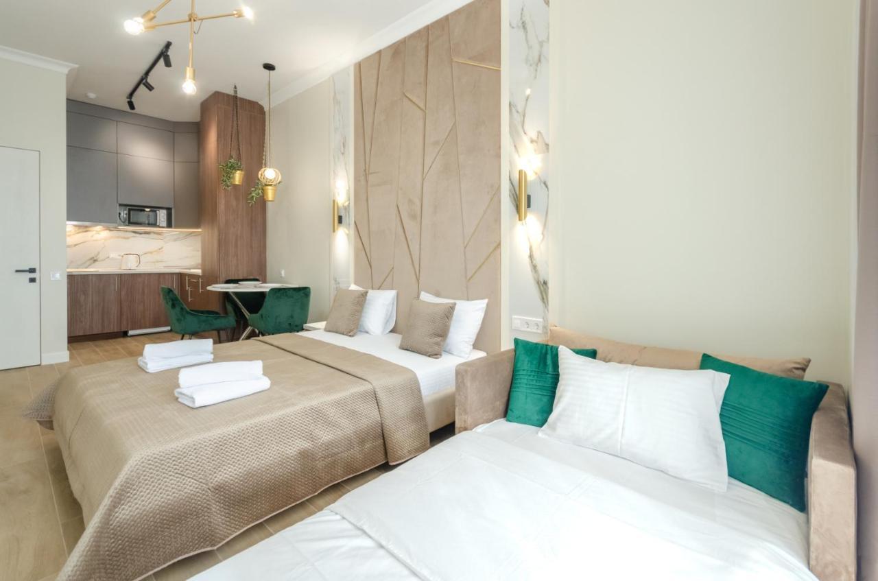Modern New Cozy Apartment Kvartet Railway Station Киев Экстерьер фото