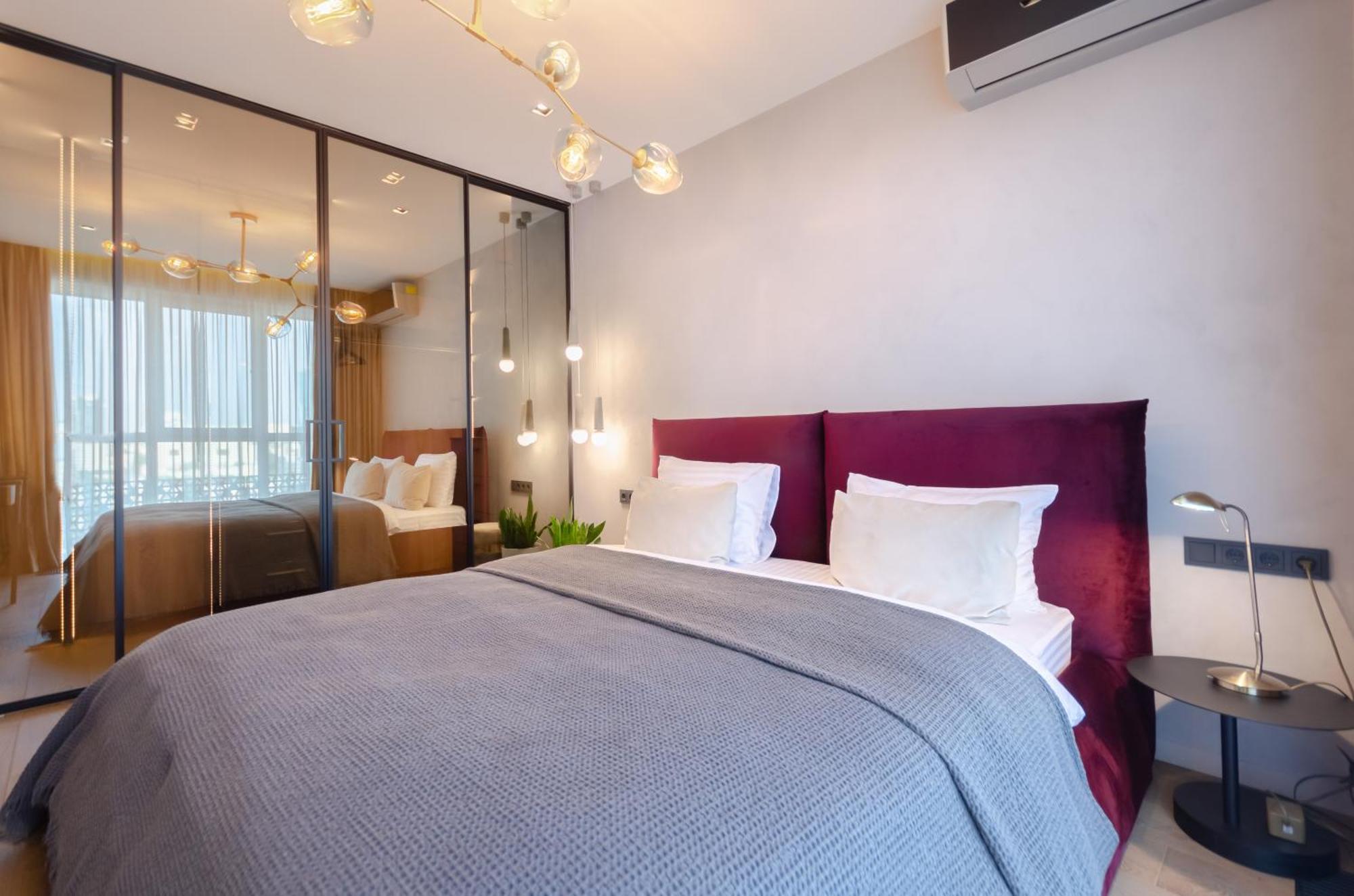 Modern New Cozy Apartment Kvartet Railway Station Киев Экстерьер фото