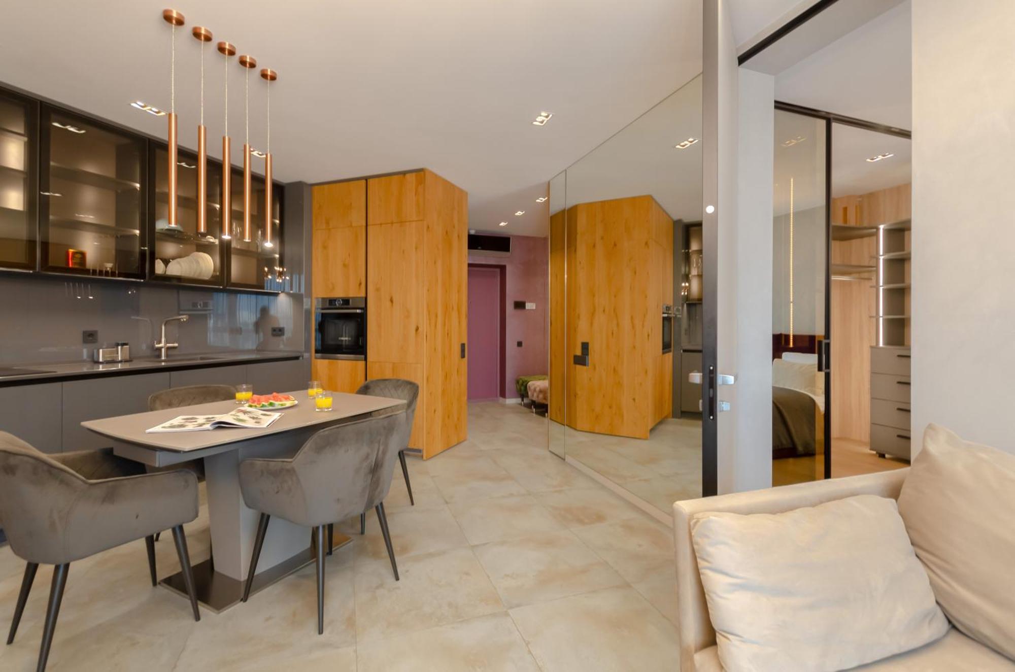 Modern New Cozy Apartment Kvartet Railway Station Киев Экстерьер фото